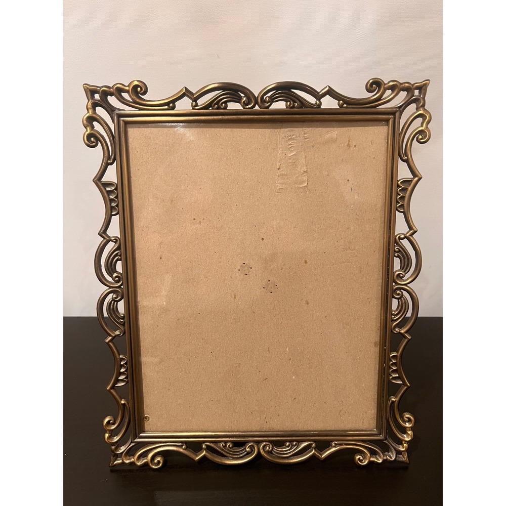 The Weston Gallery Picture Frame Gold Ornate Filigree Victorian Scroll 8x10